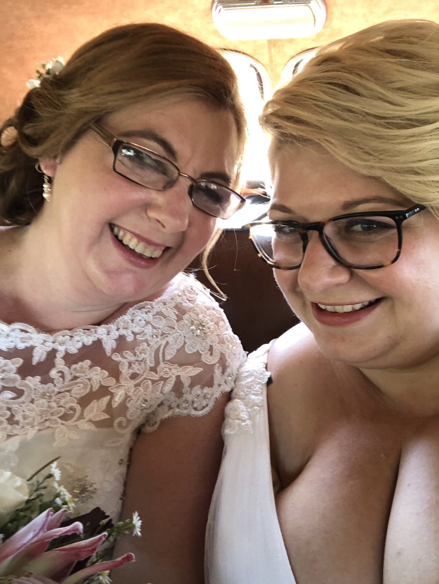 MadameCissy1's tweet photo. We did it! We got married! #KissyGetsHitched #CissyAndKitty https://t.co/05VnMDrH8z