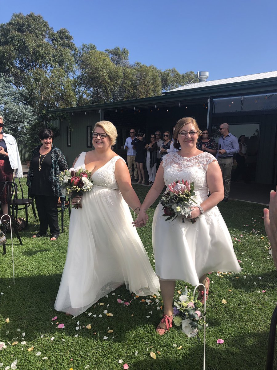 MadameCissy1's tweet photo. We did it! We got married! #KissyGetsHitched #CissyAndKitty https://t.co/05VnMDrH8z