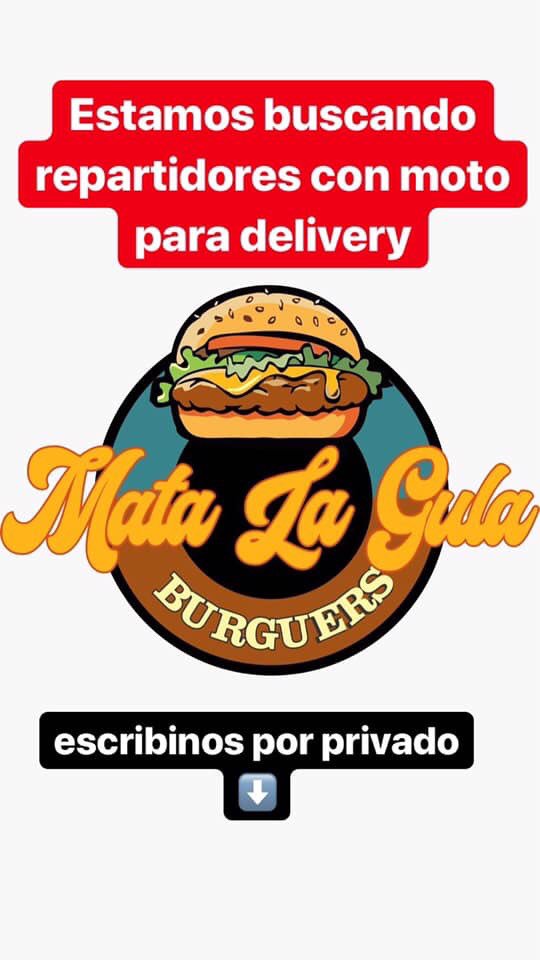 MataGula's tweet photo. Necesitamos deliverys con experiencia !! https://t.co/TlERSvFIn7
