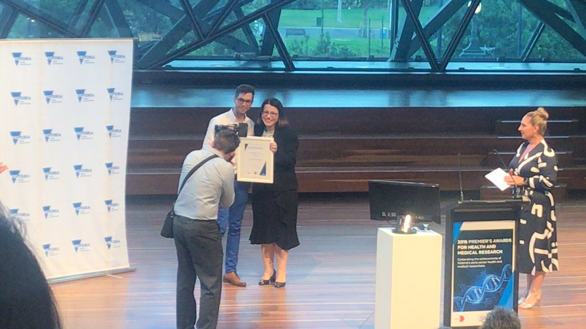 sharnelc's tweet photo. And the Public Health Researcher winner is Dr. Vincent Cornelisse from @MonashUni #healthmedicalresearch @TheASMR1 @VicGovDHHS https://t.co/BmxYrrSK7R
