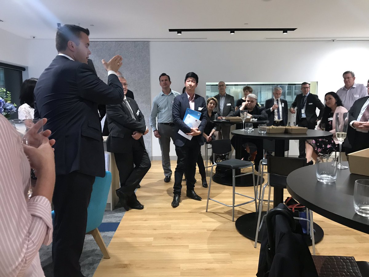 alexalexandrou1's tweet photo. Great start to the week with celebration drinks @ipaaccountants @AndrewConwayCEO officially opening the NSW office. #ipabooks+ @ReckonHQ https://t.co/JskPVkcQtp