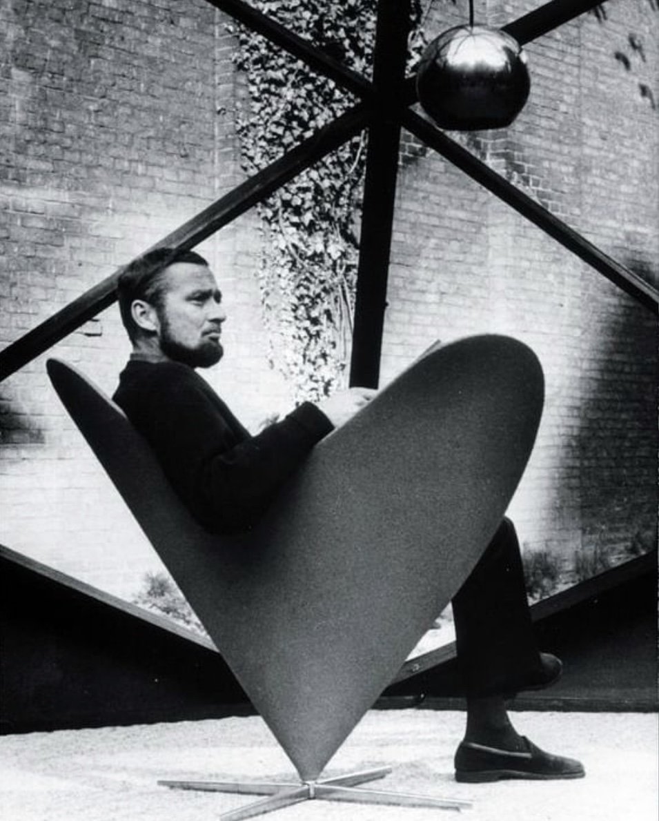 finery_s's tweet photo. Verner Panton is considered to be one of Denmark’s most influential 20th Century furniture and interior designers.

#MF #MFStyleIcon #Morgansons https://t.co/fClKUCn7m1