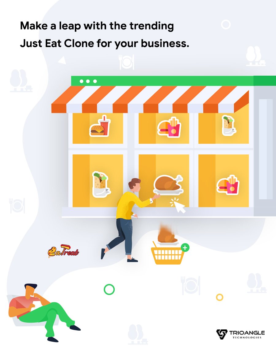 Trioangle's tweet photo. Make a leap with the trending #JustEatClone for your business.
#justeatclonescript #Postmatesclone #foodpandaclone #Doordashclone #grubhubclone #eat24clone #restaurantorderingsystem
https://t.co/saJN32Dzme https://t.co/DnIvnOF8Gd