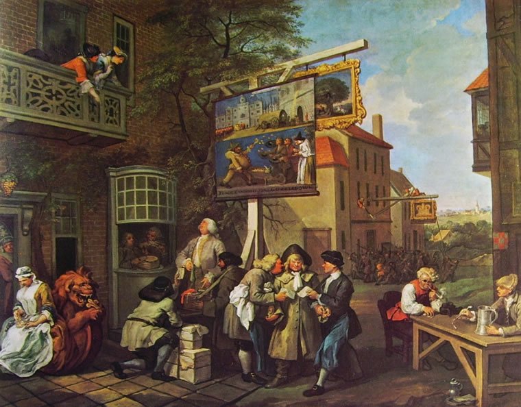 LunaLeso's tweet photo. #ArtLovers #goodmorning all☀️😊

@MaurilioVitto @BaroneZaza70 @barrywyman2356 @Spiros209 @Cassini_jon @ritamay1 @agustin_gut @anthony77631293 @EnricoCastrovil @albertopetro2 @alberto080461 @Biagio960

🎨William Hogarth 1697-1764 🇬🇧
La campagna elettorale (L'opera di convinzione) https://t.co/Z4RS06UuWN