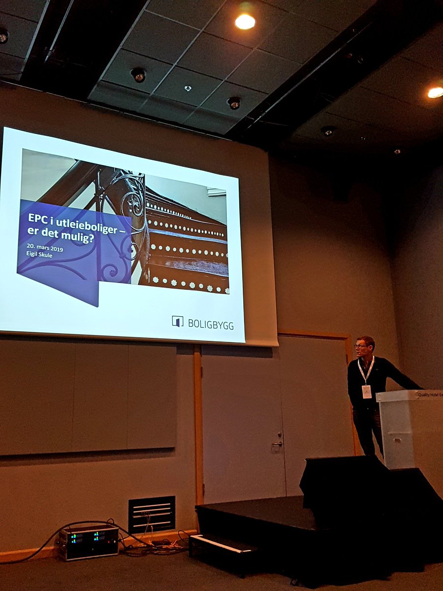 Boligbygg holdt foredrag om energisparekontrakter med resultatgaranti i utleieboliger på #Varmepumpekonferansen forrige uke. Denne uken skal vi igjen snakke om #EPC i utleieboliger, som et av våre viktigste #energitiltak i eksisterende bygg. wsp.com/nb-NO/arrangem…