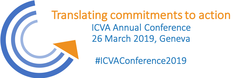 ICVA'S Annual Conference starts tomorrow! Follow us to hear about "Translating Commitments to Action" #ICVAConference2019