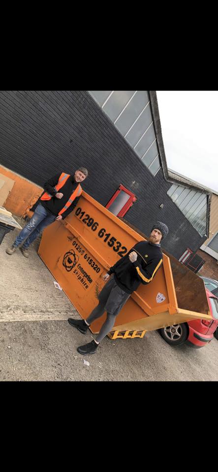 EnterpriseSkips's tweet photo. Enterprise Skip Hire are pleased to help Sandman Boxing with the opening of the new gym.

Steve Sandford at Sandman Boxing is opening a gym to support the local community, with a place to go if you are suffering with mental health.

Remember..Its okay to talk 😀 https://t.co/SMNougnaKs