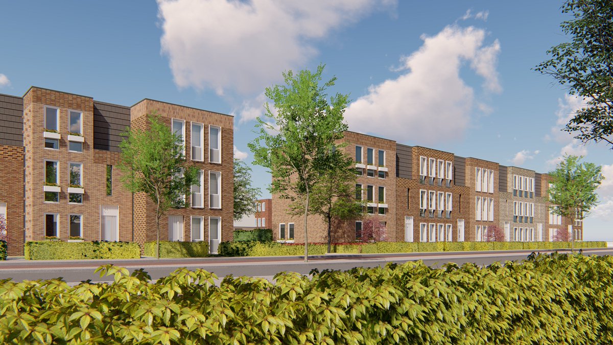 Afgelopen vrijdag hebben we de laatste woning van het project Churchillweg Wageningen verkocht! Volgende maand zullen we starten met de bouw van de 21 herenhuizen binnen dit project. #mouterijnoort #veluwezoomverkerk