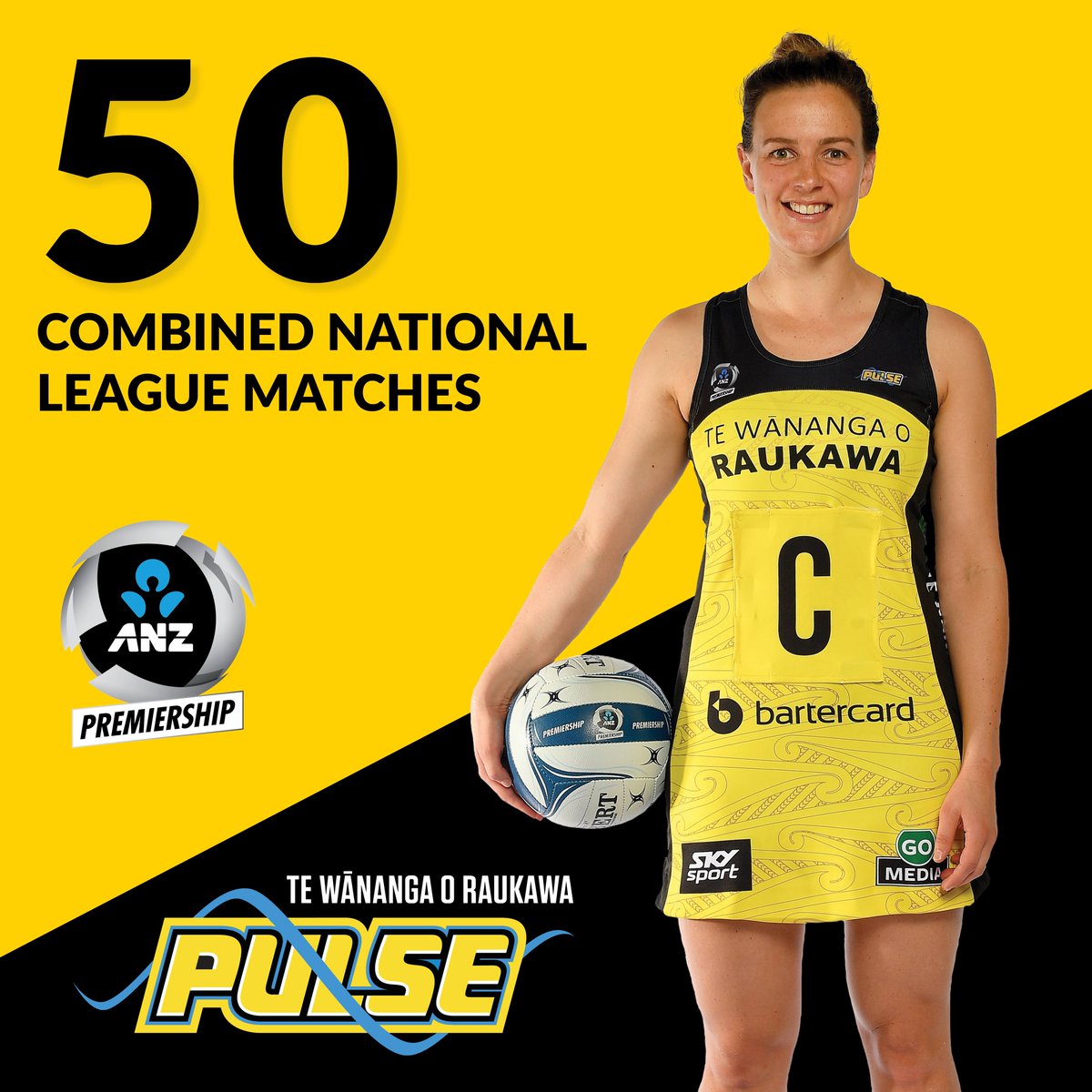 Mihi atu ki a koe, Claire Kersten!
Congratulations on your 50th game!
#MadeofMany #TWoRPulse #ANZP