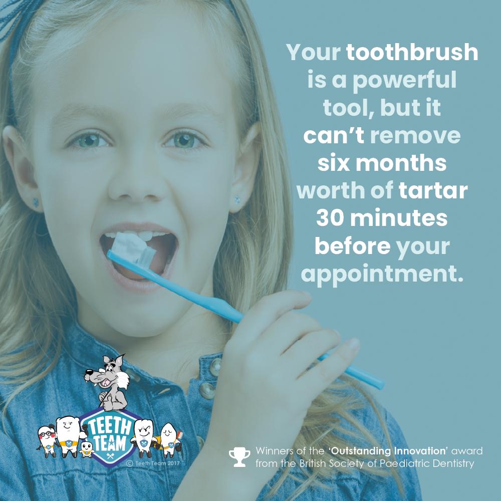A #friendlyreminder! Keep on top of your brushing game and impress us at your next appointment! #dentistry #oralhealth #dentalappointment #dentist #toothbrush