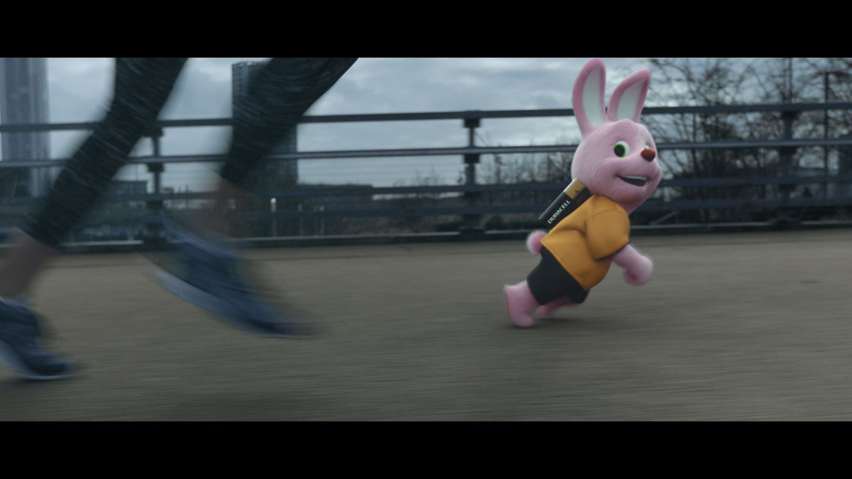 leaplondon_'s tweet photo. How's this for #MondayMotivation? Early morning #run with the @DuracellUK Bunny - #commercial with @GreyLondon https://t.co/0xtoKDhJKy #videoproduction #postproduction #creativedisruption #advertising #TVC #commercials #commercialsproduction #productioncompany #waitwhat https://t.co/P1Sh8qOSIQ