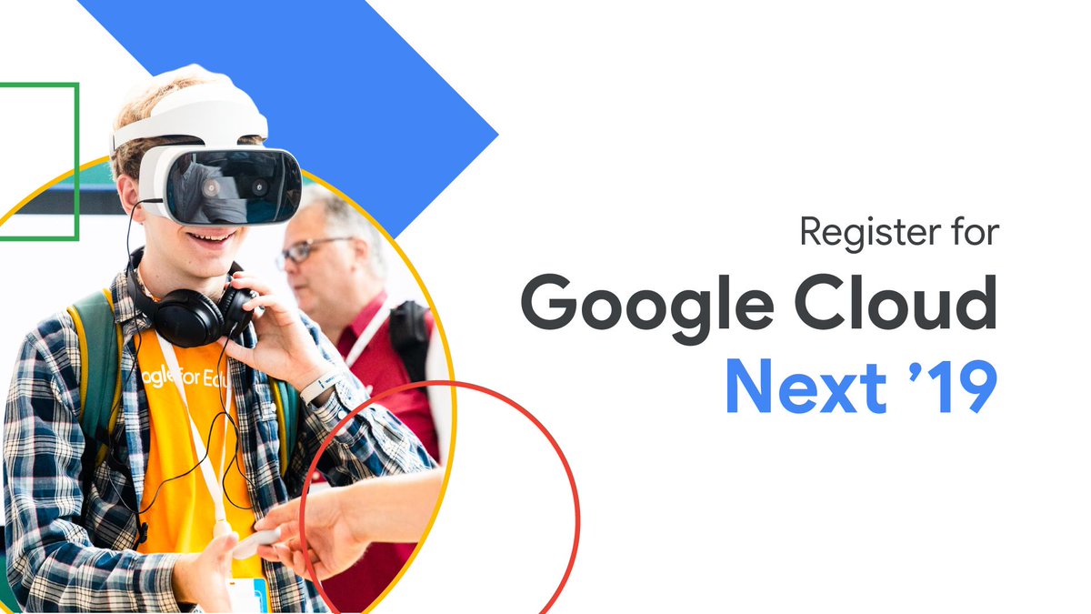 g_experts's tweet photo. Build out your technical expertise and get a behind-the-scenes look at our newest innovations at #GoogleNext19. Register today → https://t.co/LZn6tUEEh9 https://t.co/P6xqLpeEph