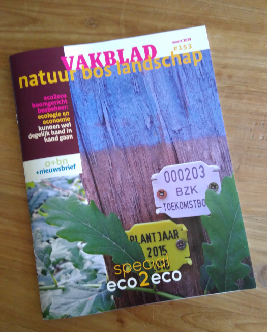 Trots op onze boeiende eindrapportage #VakbladNatuurBosLandschap! Wát een mooie kans om onze ervaringen van 3 jaar #eco2eco te delen met zoveel mensen! Natuurlijk is het themanummer ook op onze site beschikbaar: bit.ly/2HGdU8D Met dank aan alle auteurs en de eindredactie