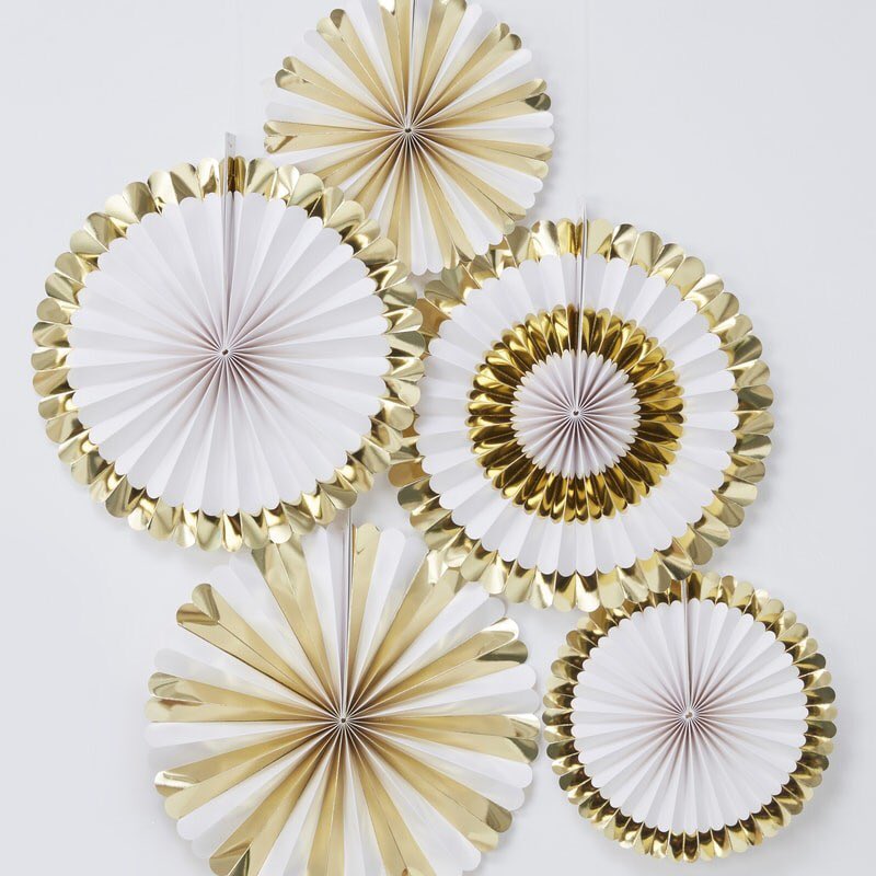 NicheXpressions's tweet photo. Create a display that guests will love with our 'White and Gold Fan Decorations'. These fans will make for a super stylish baby shower for any mum to be with this classic colour combination. #goldfan #giftshop #decor #stylish #interiordecor
#NicheXpressions, your perfect idea! https://t.co/QMXuAiHCMm