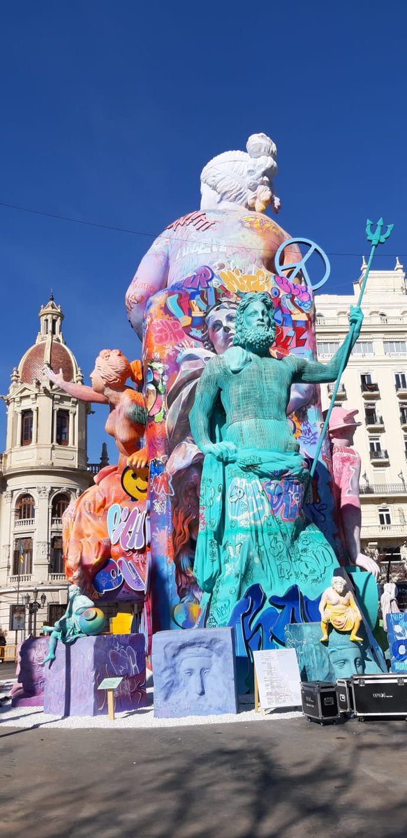 Inferco's tweet image. Hacemos un recorrido por todas las fallas en las que hemos aportado nuestro granito de arena.  Ha sido un placer vestir el suelo de cada falla. Hasta el año que viene! Gracias a @GardenTotEnU