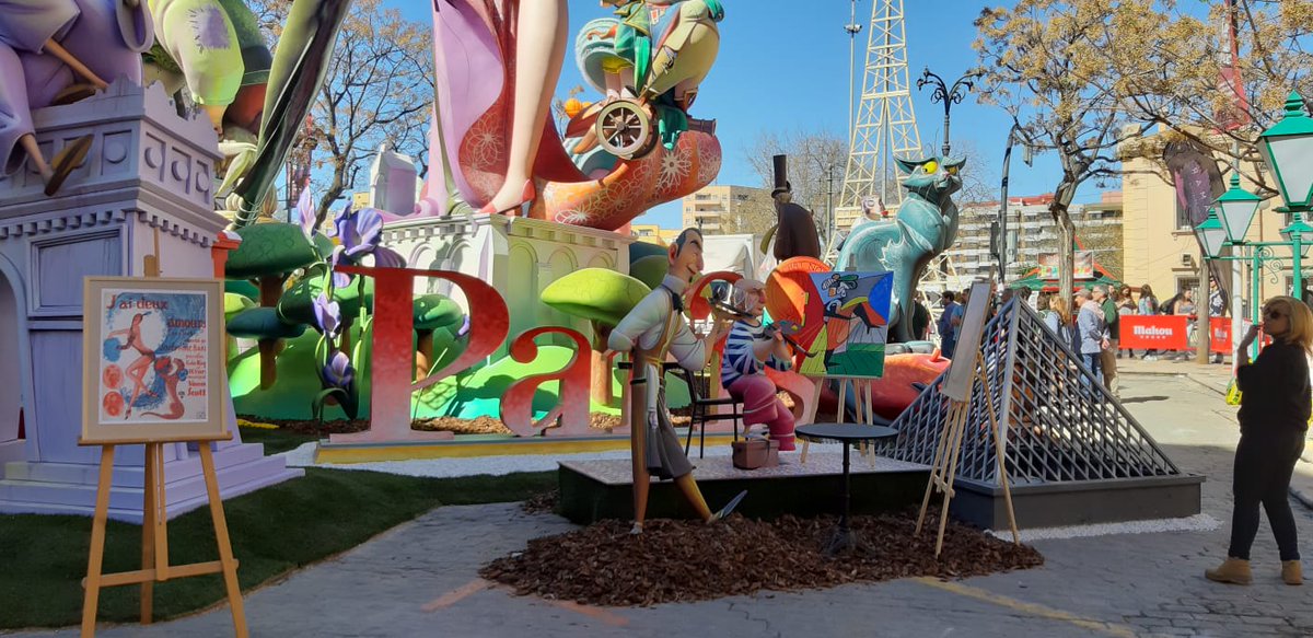 Inferco's tweet image. Hacemos un recorrido por todas las fallas en las que hemos aportado nuestro granito de arena.  Ha sido un placer vestir el suelo de cada falla. Hasta el año que viene! Gracias a @GardenTotEnU