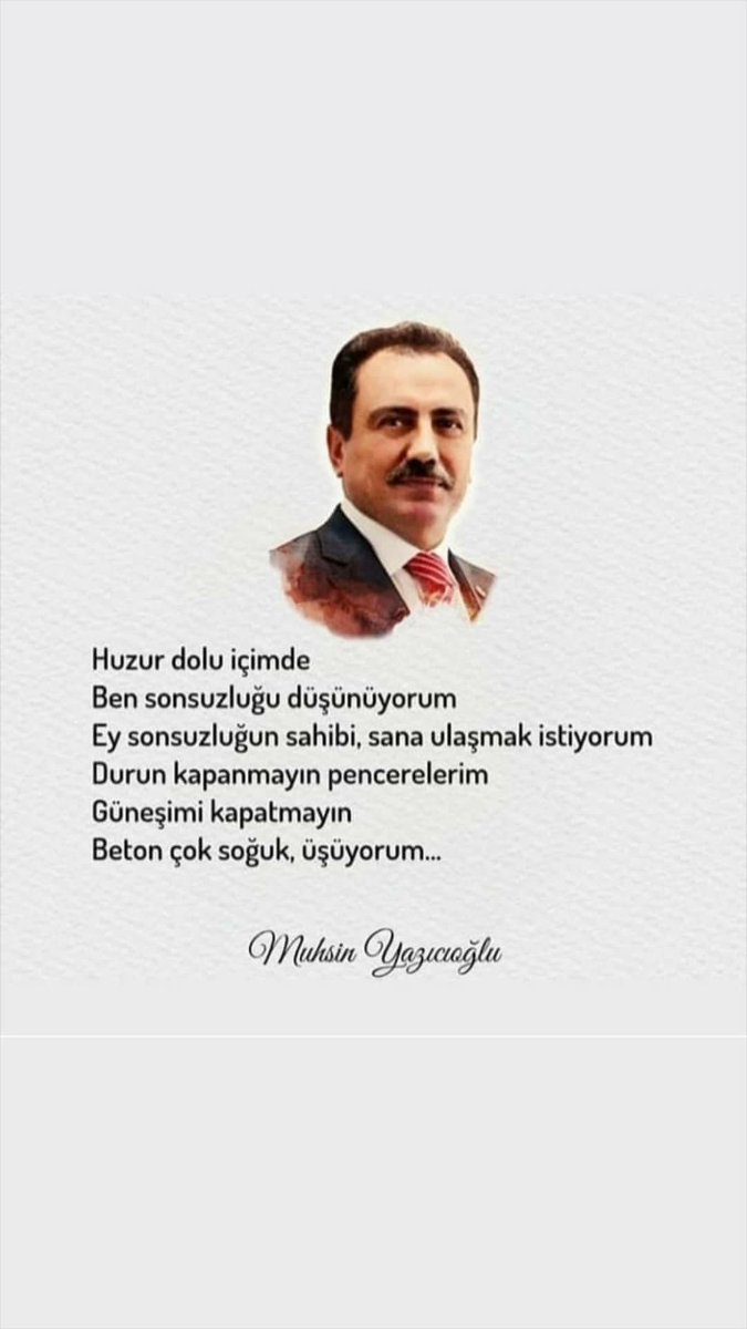 #Muhsinyazıcıoglu