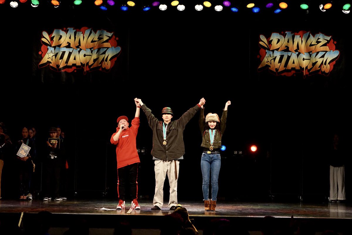 DANCEDELIGHT_JP's tweet photo. ▼DANCE ATTACK!!TOKYO高校生の部結果速報
【優勝】The Doable(FREESTYLE LOCKING/和歌山・大阪)
【2位】DidiO(HIP HOP/三重)
【3位】STHENNO(FREESTYLE/埼玉)
【4位】kuruasa.(FREESTYLE/愛知)
【5位】Fleurage(JAZZ FREE/大阪)
【特別】
ヴェルザンディ(FREESTYLE/山形)
Durga(WAACKING/兵庫・香川) https://t.co/i08iXfO9na