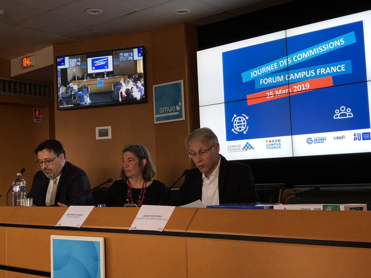 ValentinCampus's tweet photo. Ouverture séminaire Forum @CampusFrance à @CPUniversite en présence des 120 établissements inscrits. Une matinée d’échange autour de l’accueil des étudiants et chercheurs internationaux en France, et des coopérations avec l’Afrique. https://t.co/bEsPm4q5s5