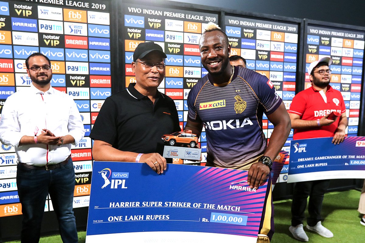KKRiders's tweet photo. After a performance like that! 🌟
There are no prizes for guessing who bagged all the awards! 🏆

#KKRvSRH #KKRHaiTaiyaar #VIVOIPL https://t.co/dZSiJQq0pV