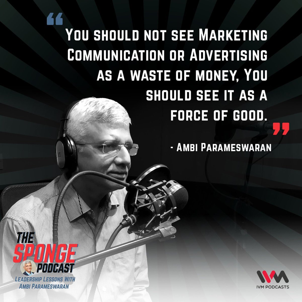 IVMPodcasts's tweet photo. Why do people fear the Taxation bodies of the nation? How can this be resolved? To find out catch the latest episode of #TheSpongePodcast with Ambi Parameswaran (@ambimgp)
Tune in now at the @ivmpodcasts App, Website or wherever you listen to podcasts. https://t.co/RmiwNHRNsk
