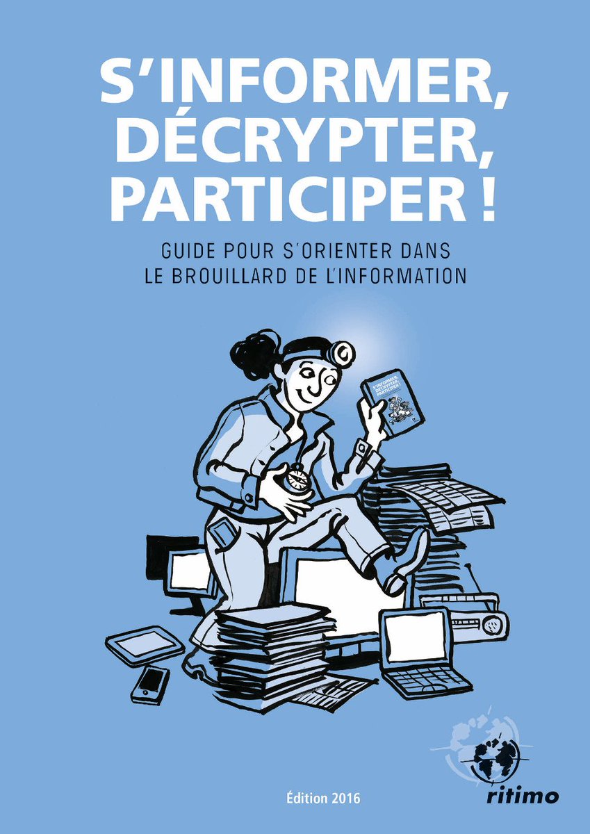 reseau_ritimo's tweet photo. #SPME19 Prolongez la Semaine de la presse et des #médias dans l'école avec notre guide "S’informer, décrypter, participer", qui revient sur la fabrication de l’#information! A mettre entre toutes les mains, à partir de 15 ans!
https://t.co/jR0N8rOPpE https://t.co/Z05eshOUNc