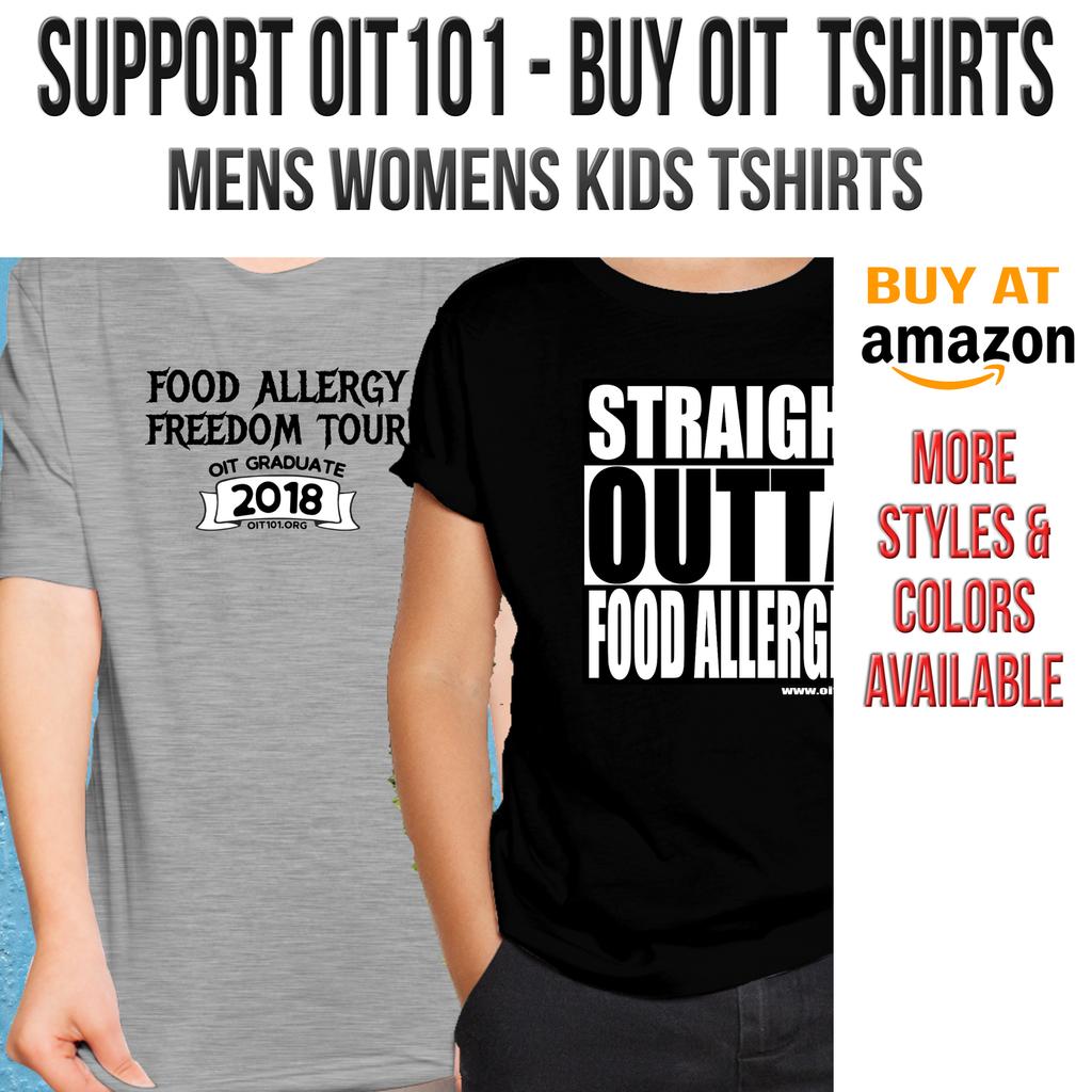 OrganizedHorse's tweet photo. A great gift idea any time of year for your OIT graduate. Grab this today! OIT Food Allergies TShirts #affiliatelink https://t.co/dPqzwyFS13 #OITworks #oralimmunotherapy #OIT #foodallergies #peanutallergies #nutallergy #peanutallergy #foodallergy #amazon #amazonprime  #OITworks https://t.co/2kbhLiunqW