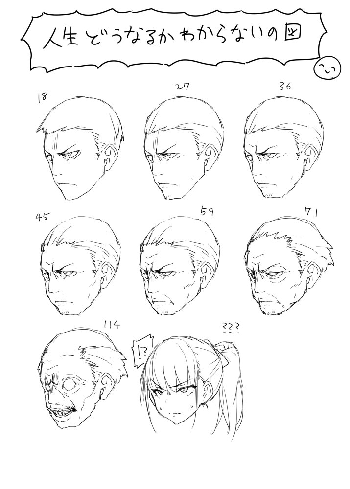 険のあるにーちゃん描いてたら筆が乗ったので 