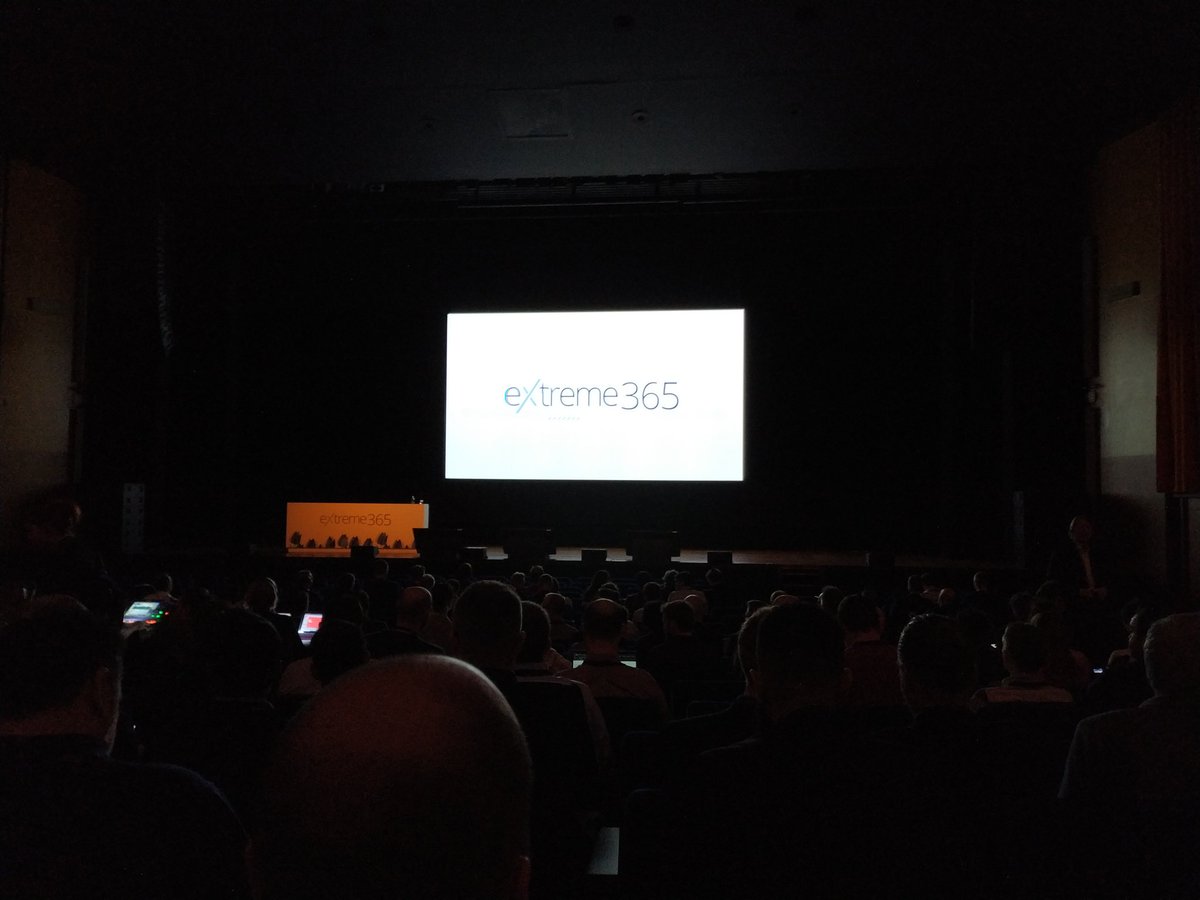 DavidMSoares's tweet photo. Começou! #Extreme365 #dynamics365 #hydrait #amsterdam https://t.co/hnVsPuO7aj