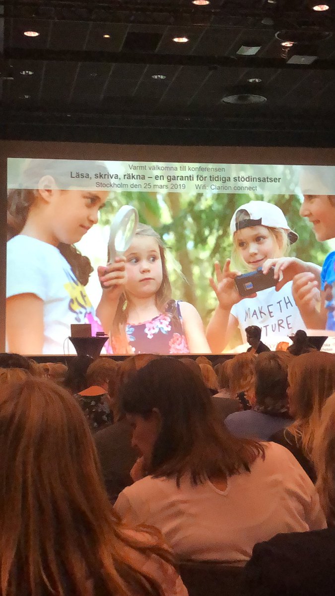 #Gillbo-Gröndalsskolan #Solskol Bra start på konferensen ”Läsa, skriva, räkna - en garanti för tidiga stöd insatser”