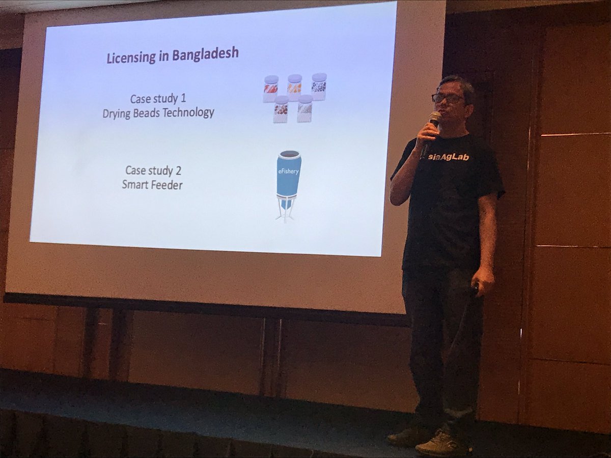 JenGSnow's tweet photo. @skabirj from @WinrockIntl shares successes and lessons from marketing ag technologies in Bangladesh. This work has benefitted over 1 million farmers!  #AsiaAgLab https://t.co/NSZs319mJ3