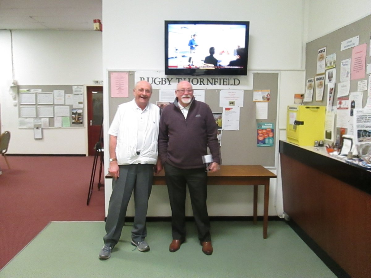 thornfield indoor bowling clubs annual aussie pairs tournament 3rd place and £29.60 was g.sampson &amp; g.magan