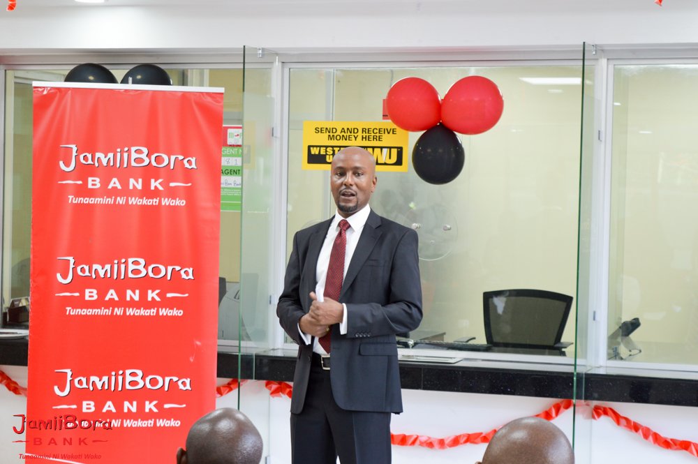 KenyaBankers's tweet photo. "@JamiiBoraBank is committed to enhancing the experience of our customers" - Timothy Kabiru #CustomerFocusWeek https://t.co/Xn93S8yOIs