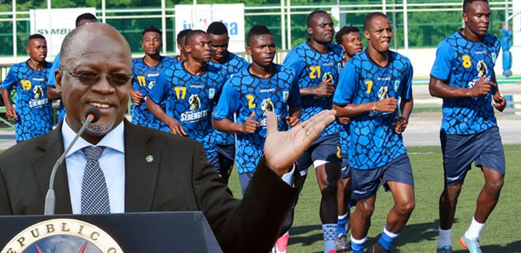 millardayo's tweet photo. "Nawapa zawadi ndogo kwa niaba ya Watanzania, nawapa zawadi ndogo nyinyi Wachezaji wa Taifa Stars  na Mwakinyo tutawapatia Viwanja vya kujenga nyumba" Rais Magufuli
#MillardAyoUPDATES https://t.co/t2ZUSIfAuX