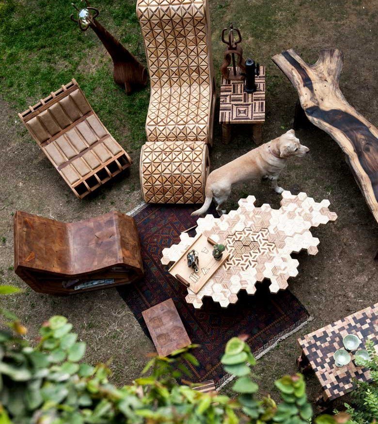 goodhomesindia's tweet photo. Working wonders with wood; in conversation with Differniture's Aakriti Kumar (@differniture), who very effortlessly fuses art and design to create eco-friendly, sustainable furniture. 
#HomeDecor #InteriorDesign
📷 by Aakriti Kumar https://t.co/ZdjVSDD9D4