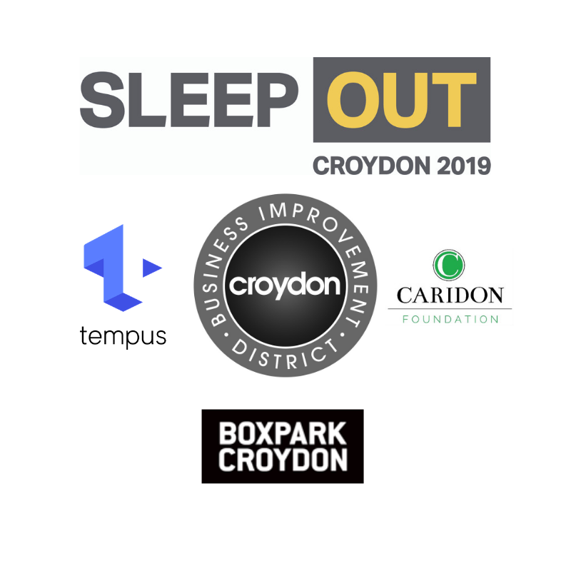 EvolveLDN's tweet photo. Enormous shout out and #thankyou to our wonderful sponsors who helped to make #EvolveSleepOut a huge success @CroydonBID @TempusFM @CaridonProperty @BoxparkCroydon #sleepoutcroydon https://t.co/SUfjmxnw1E