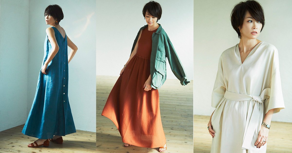 Wwdjapan Twitter પર ニュース メルローズの リエス が辺見えみりとのコラボアイテム 夏に向けたワンピース3型を提案 T Co Jbtokaxqa7 Liesse 辺見えみり