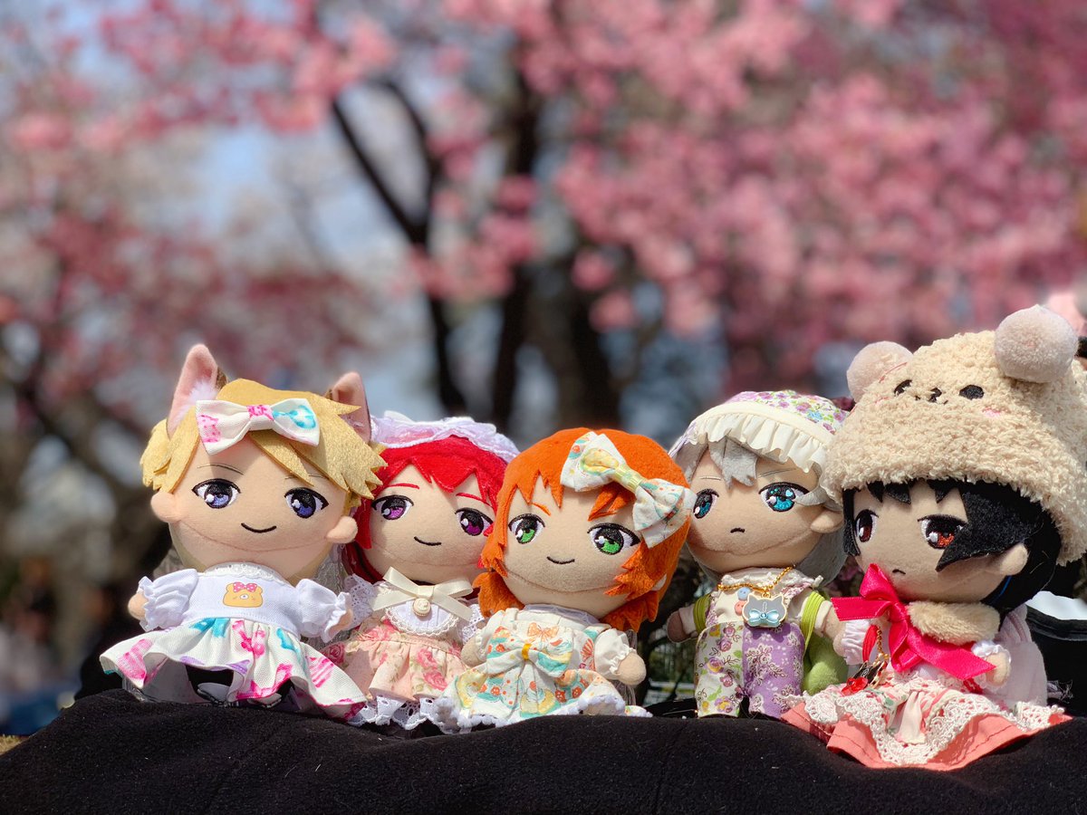 あむ ぬいママ ぬいままお花見会でした 集合写真とknightsと園児とスバ夏 あんスタぬい あんスタ手芸部 あむ ぬいママ ぬいままお花見会でした 集合写真とknightsと園児とスバ夏 あんスタぬい あんスタ手芸部