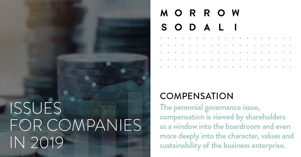 sodalico's tweet photo. ISSUES FOR COMPANIES IN 2019: read more about #compensation https://t.co/ccQivymQwG
#engagement #shareholders #disclosure https://t.co/3907ukeMBw