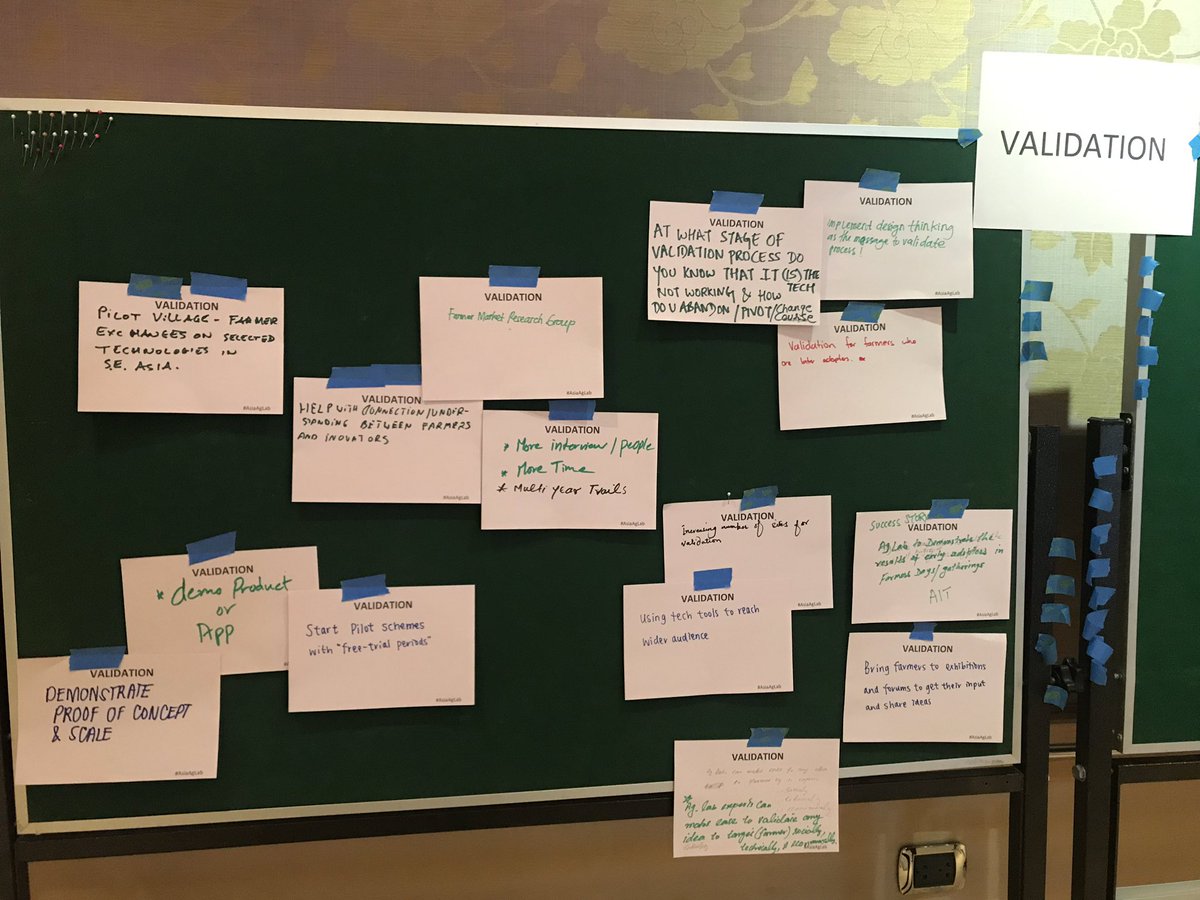 JenGSnow's tweet photo. Awesome ideas around the room to improve Sourcing, Validation, and Marketing of #Agtech! Thx to all participants for your insights! #AsiaAgLab @WinrockIntl @AspenANDE https://t.co/xKTU6R5L4z