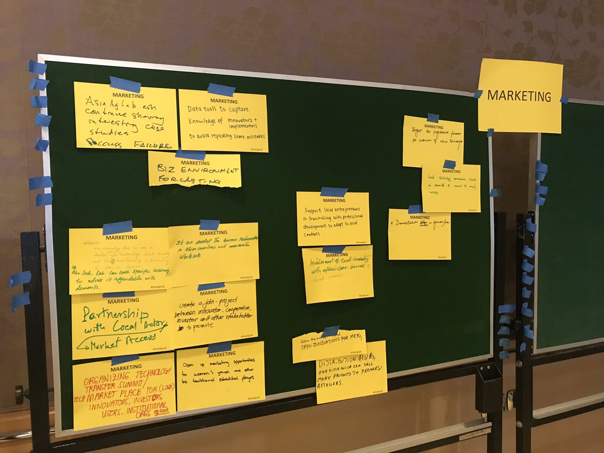 JenGSnow's tweet photo. Awesome ideas around the room to improve Sourcing, Validation, and Marketing of #Agtech! Thx to all participants for your insights! #AsiaAgLab @WinrockIntl @AspenANDE https://t.co/xKTU6R5L4z