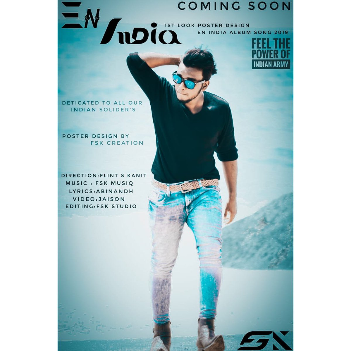 iammcnandh's tweet photo. #EnIndia Tamil Album Song
Lyrics : Abinandh MJ
Music : FSK Musiq
Singer : Flint S Kanit
Cinematography : Jaison
Concept : Abinandh MJ
Designing : FSK Creations
Editing : FSK Studios
🎥 Shooting on progress
Independent Album
Inspired by HipHoptamizha
#tributetoindianarmysoldiers https://t.co/dqgsoLONVp
