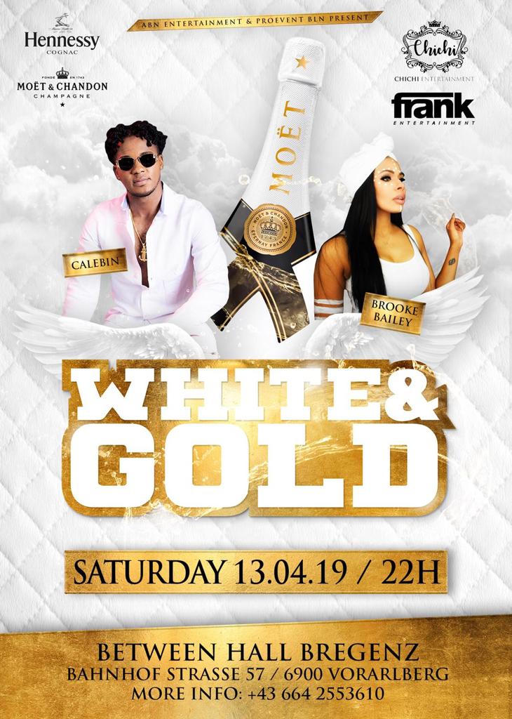 JuliaOkuru's tweet photo. Countdown⏳19 Day's
Ken  Entertainment &amp; Proevent BLN present 💥WHITE &amp; GOLD💥 Special  👉🏾CHICHI &amp; KEN👈🏾
BIRTHDAY BASH 🎊 👉🏾Vorarlberg get ready 🙌🏾 don't miss it 😎💃🍾🥂
@kenkennedy193

#whitegold #event #birthdaybash #promotions #musicbusiness #businessowners #businesswoman https://t.co/b0PNriRW5l