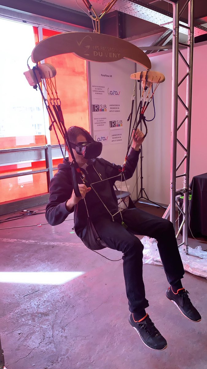 LIrisib's tweet photo. PARAFLOW.VR #Printempsnumerique #RealiteVR #Laras #Irisib #creativity https://t.co/9oMtk8fwRw