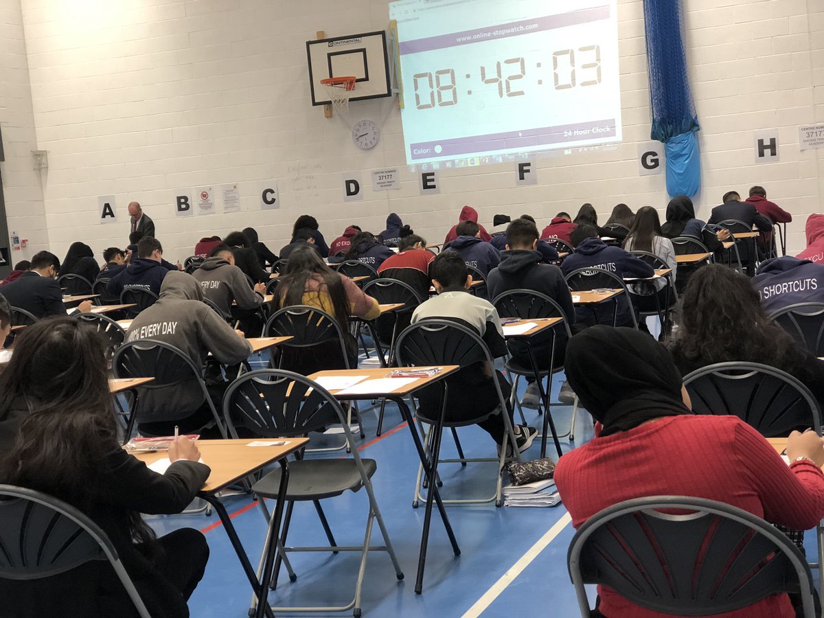 100% of year 11 living by our core value of hard work #growthmindset <a href="/DixonsTA/">Dixons Trinity Academy</a>