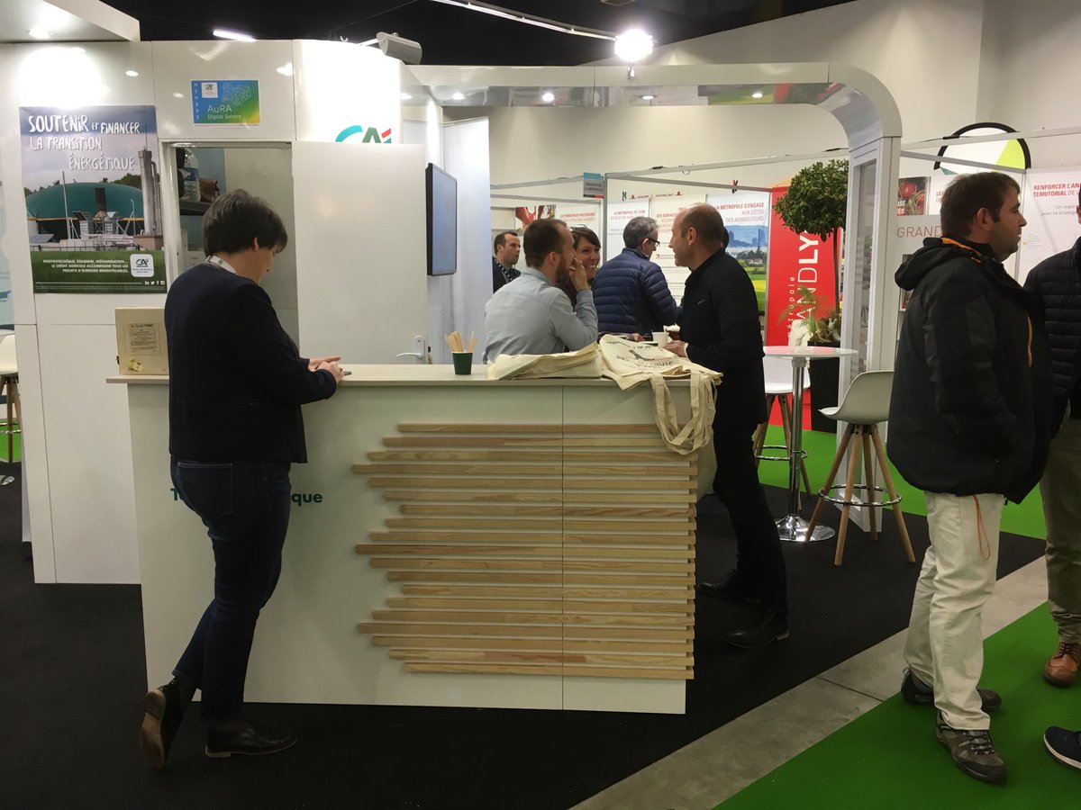 Le ⁦<a href="/ca_centrest/">Crédit Agricole Centre-est</a>⁩ présent au salon planète Appro accompagné de 2 start-up du ⁦<a href="/VillagebyCaCe/">VillagebyCa-Centrest</a>⁩ : janny mt et ids food