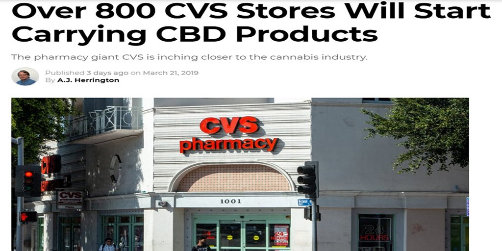 CVS stores in Alabama, California, Colorado, Illinois, Indiana, Kentucky, Maryland, and Tennessee will be selling cbd products, including creams, sprays, roll-ons, lotions, and salves.

Source: hubs.ly/H0h7BNj0
.
.
#weepor #click #cbdcures #cbd #cbdcommunity #cbdvape