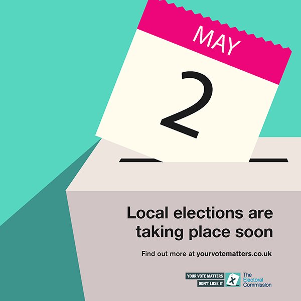 Local elections are taking place on 2 May! Find out everything you need to know on Your Vote Matters #LocalElections #YourVoteMatters
bit.ly/2GW2DAa