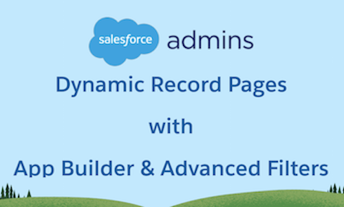 asksalesforce's tweet photo. Did you know that you can use Lightning App Builder filters to customize which components are displayed on your record pages?
For more info👉 https://t.co/lKYJDgDfYC https://t.co/PjSqlSGVUe