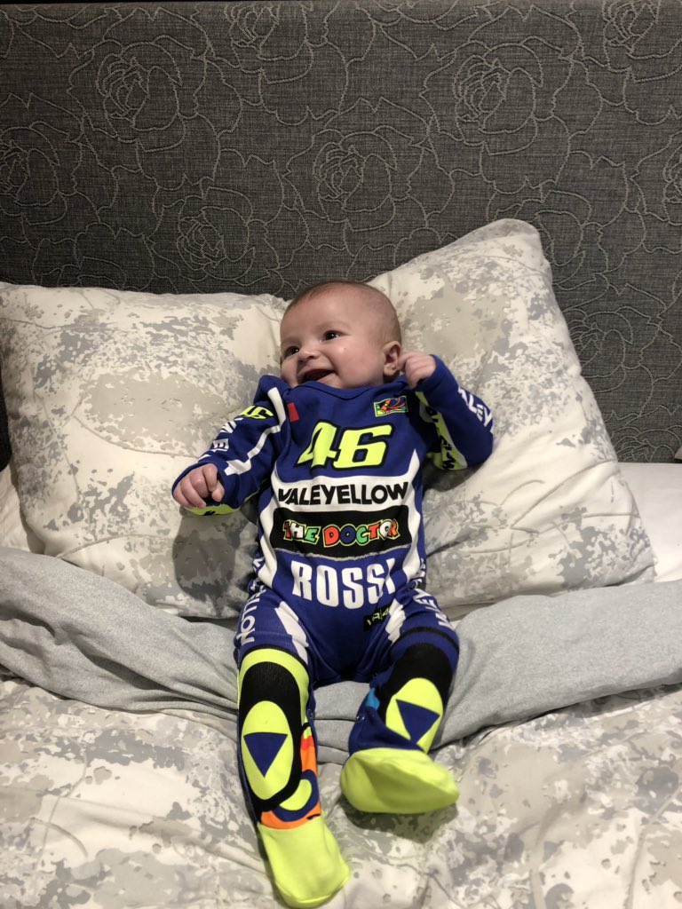 Teabag_Turner's tweet photo. @ValeYellow46 start him young https://t.co/MTvFrHD8kO